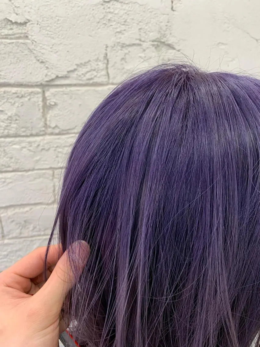 ミディアム カット ヘアカラー トリートメント 🦄ハイトーンカラー 🦄まるおしょうのヘアスタイル