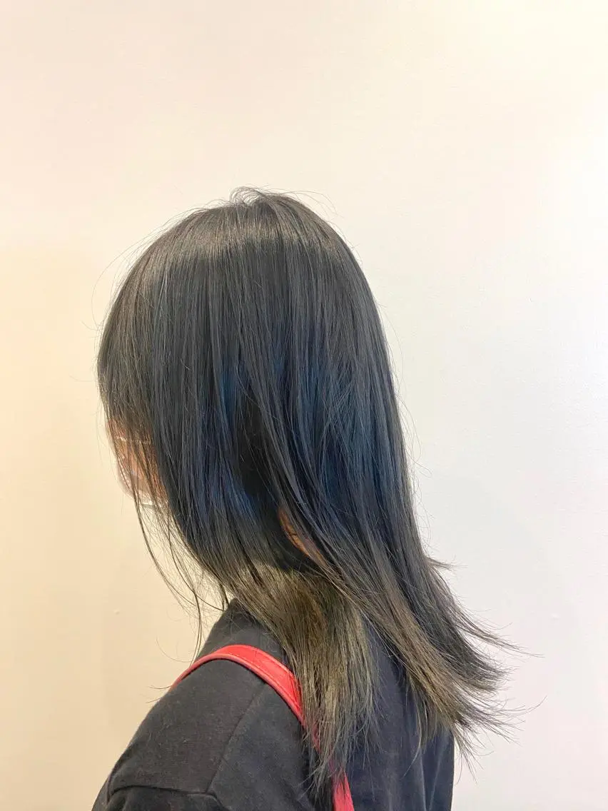 セミロング カラー ヘアカラー トリートメント 似合わせボブ💓/ 美髪縮毛✨豊嶋龍佑のヘアスタイル