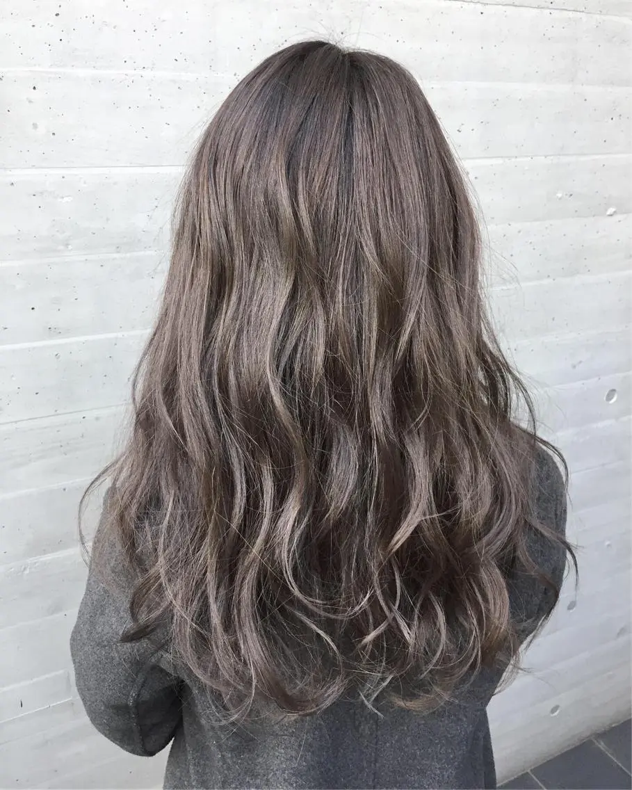 ロング カラー ヘアアレンジ 【公式】amble luxe池袋東口🩷のヘアスタイル