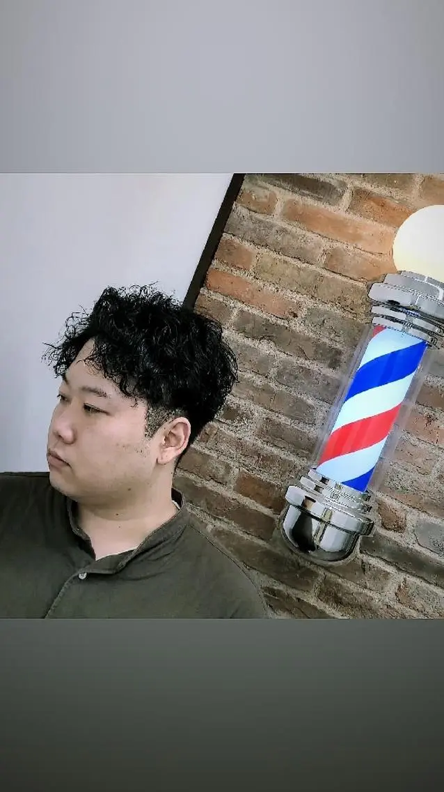 ショート パーマ 浅沼 響のヘアスタイル
