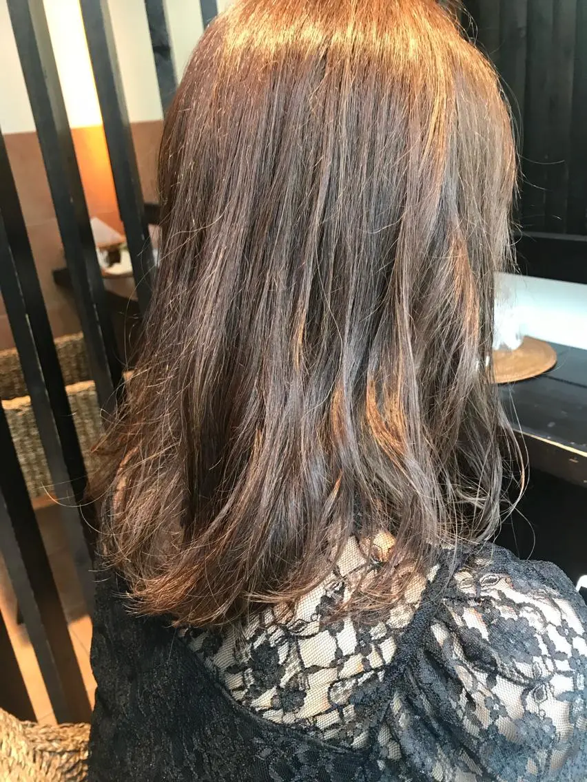 セミロング カラー 新宿御苑前/ボブ 髪質改善Ryuseiのヘアスタイル