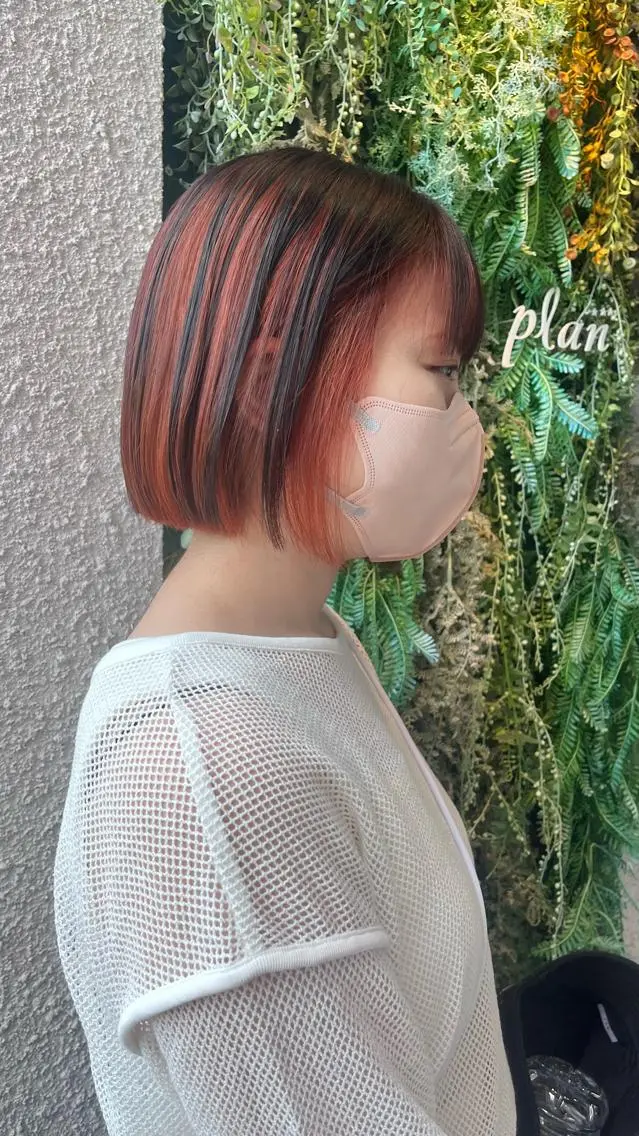 ショート ボブ 🪽ナチュラルヘア* 大下唯奈🪽🫧のヘアスタイル