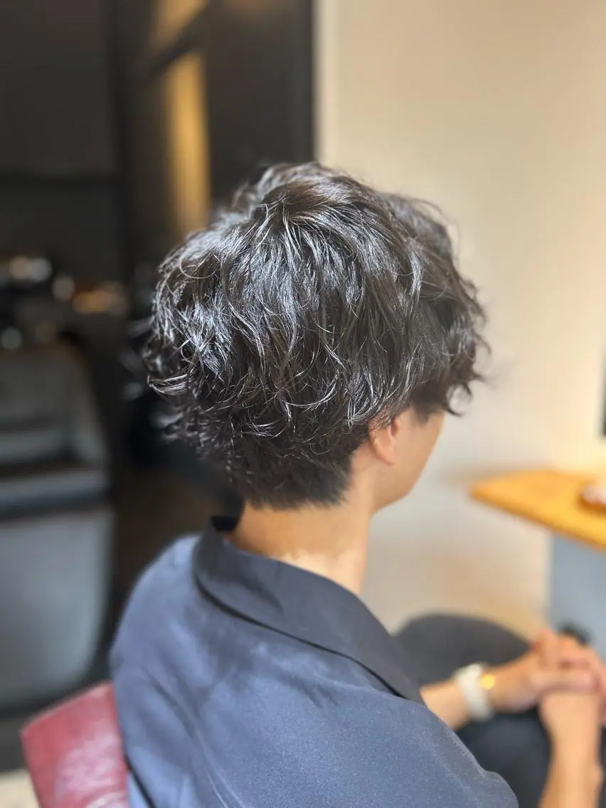 パーマ メンズ SASAKI NOAのヘアスタイル