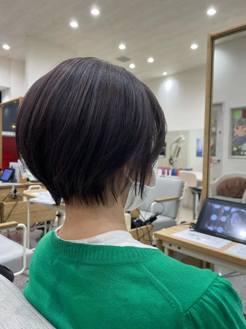 ショート カット PROGRESS‣‣ 福澤 可音🐯🐝のヘアスタイル