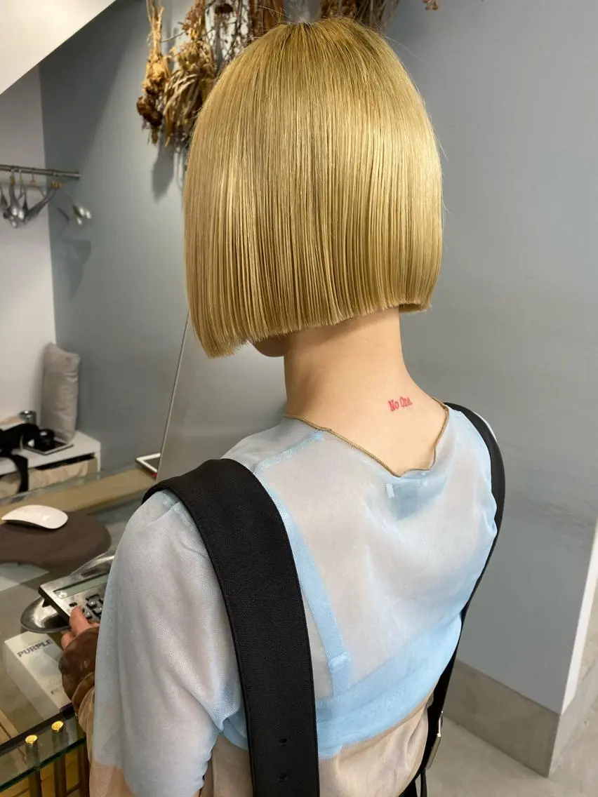 ミディアム fujita tomoeのヘアスタイル