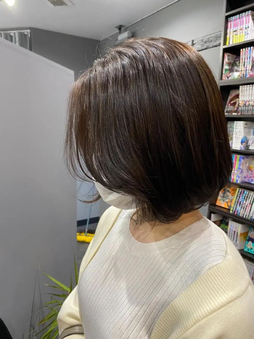 ショート カット ヘアカラー 平田 広大のヘアスタイル