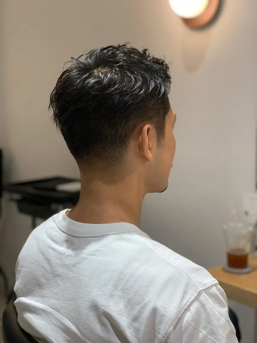 ショート メンズ カット 佐野 智史のヘアスタイル