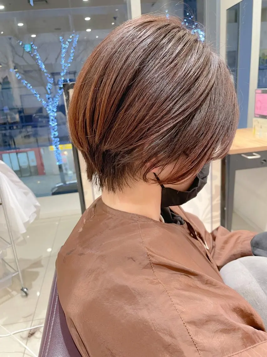 ショート ショートボブ ボブ ショートヘア カット 髪質改善/ブリーチ 田代 龍我のヘアスタイル