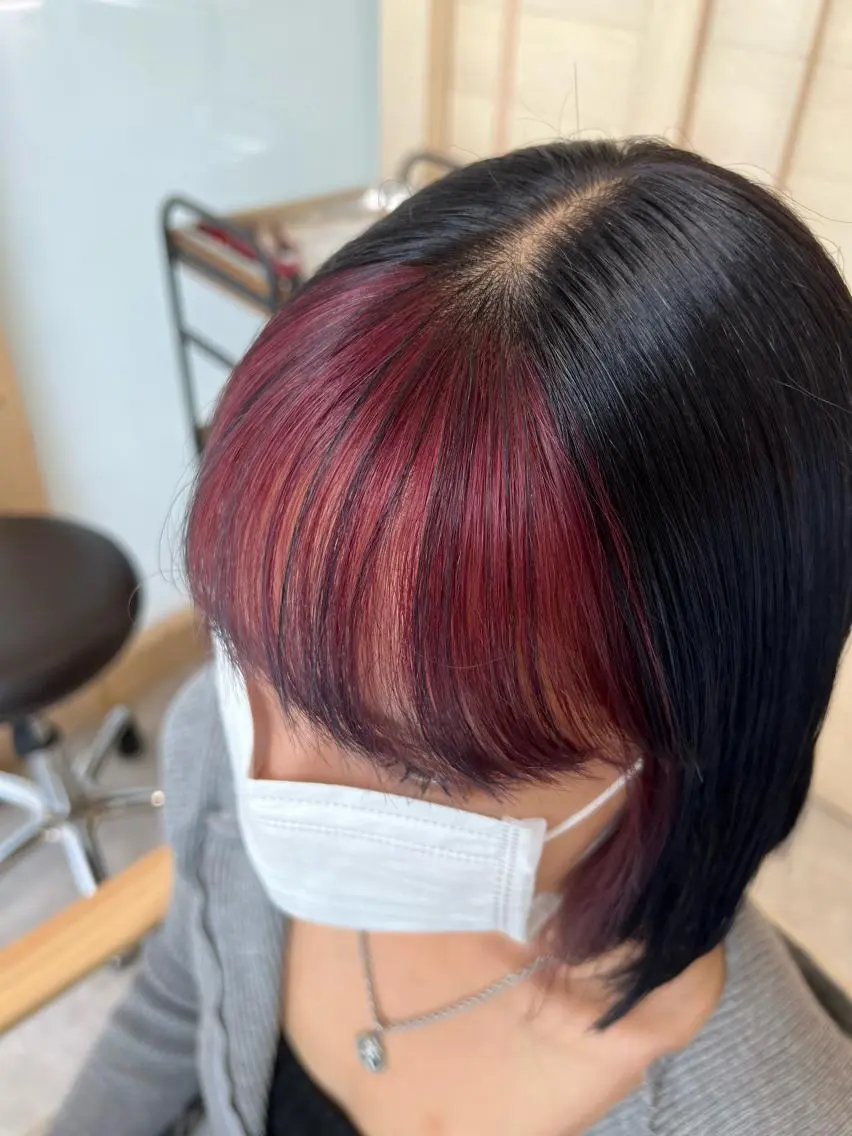 ロング カラー ヘアアレンジ 🌈髪質改善・美髪矯 正・平野瀬乃🌈のヘアスタイル