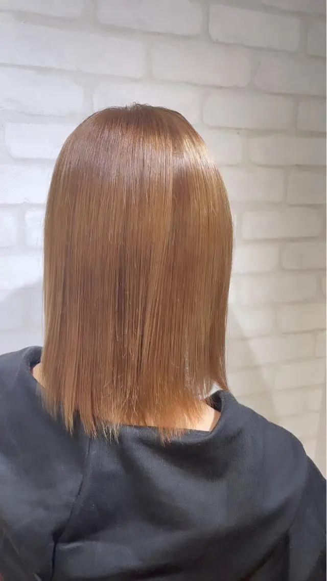 ミディアム カラー ヘアアレンジ ANDIAMO SAKAE🍁楓のヘアスタイル