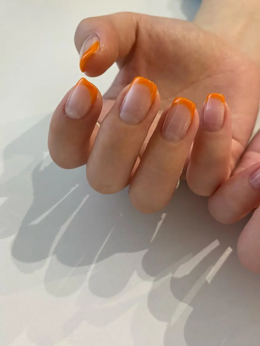 ネイル フレンチネイル ハンドネイル Ann nailのネイルデザイン