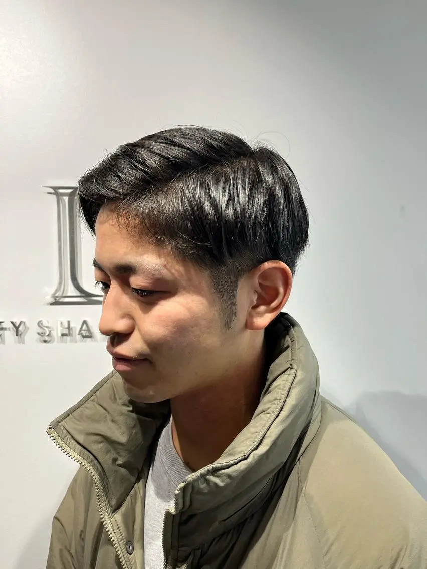 ショート メンズ フェードカット マンバンヘア モヒカン マッシュ メンズショート カット HANA ハナのヘアスタイル
