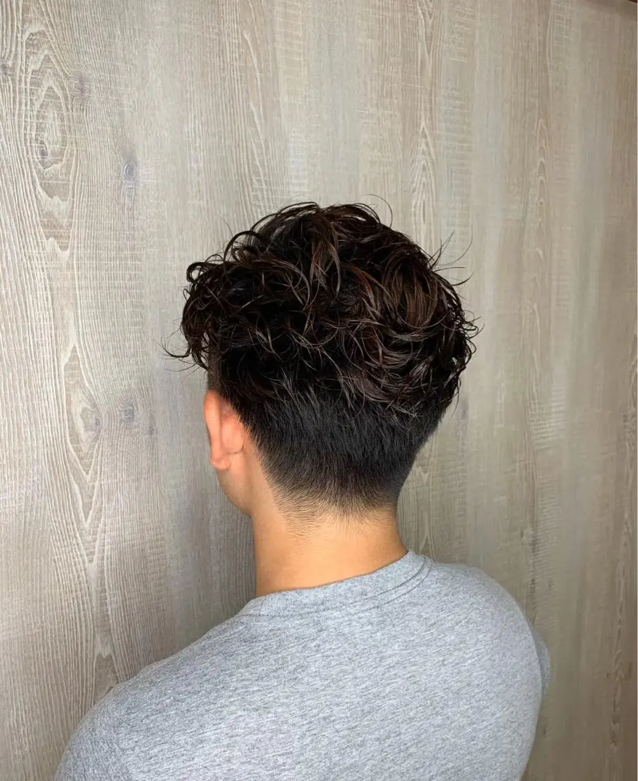 パーマ メンズ 小谷野 翔夢偉のヘアスタイル