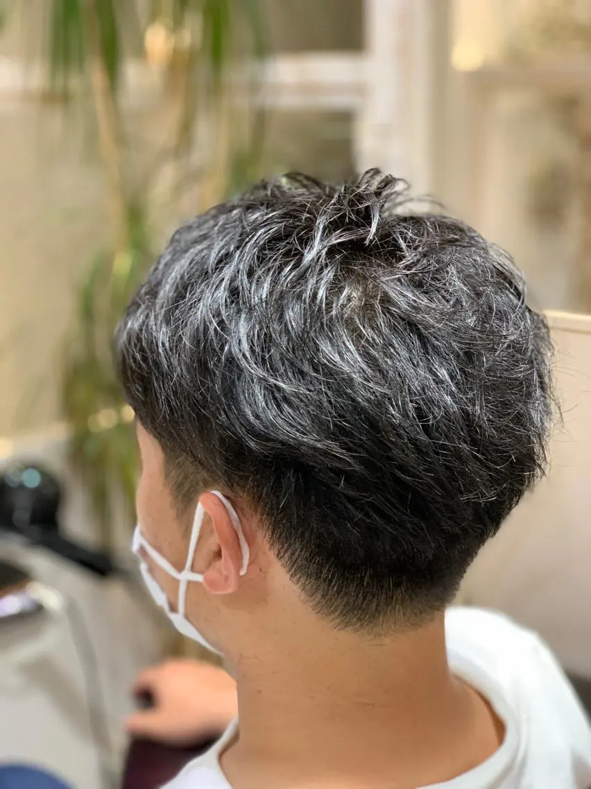 メンズ ツーブロック 刈り上げ カットが得意✨ 川元裕範（ヒロノリ）のヘアスタイル