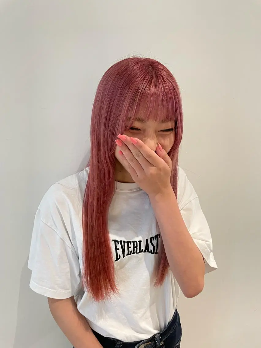 ロング トリートメント ヘアカラー トリートメント 大阪/肥後橋/淀屋橋 ワタナベサキ🪿🤍のヘアスタイル