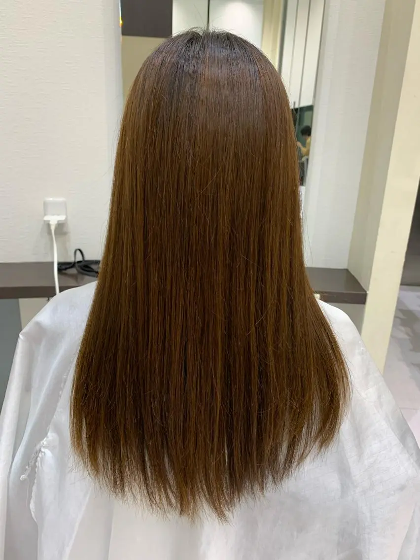 ミディアム パーマ 加藤 大波のヘアスタイル