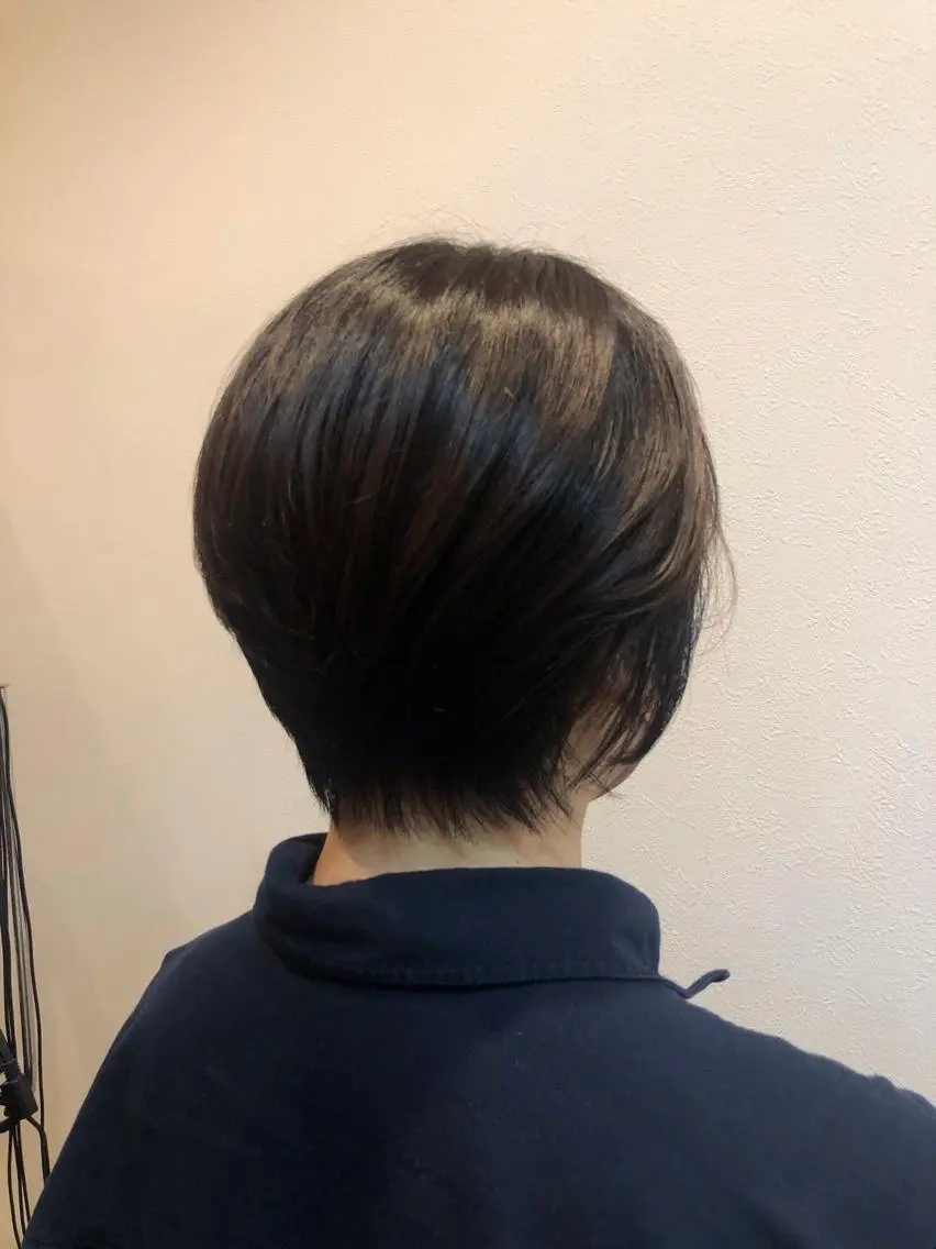 ショート ショートヘア 齋藤 智佳のヘアスタイル