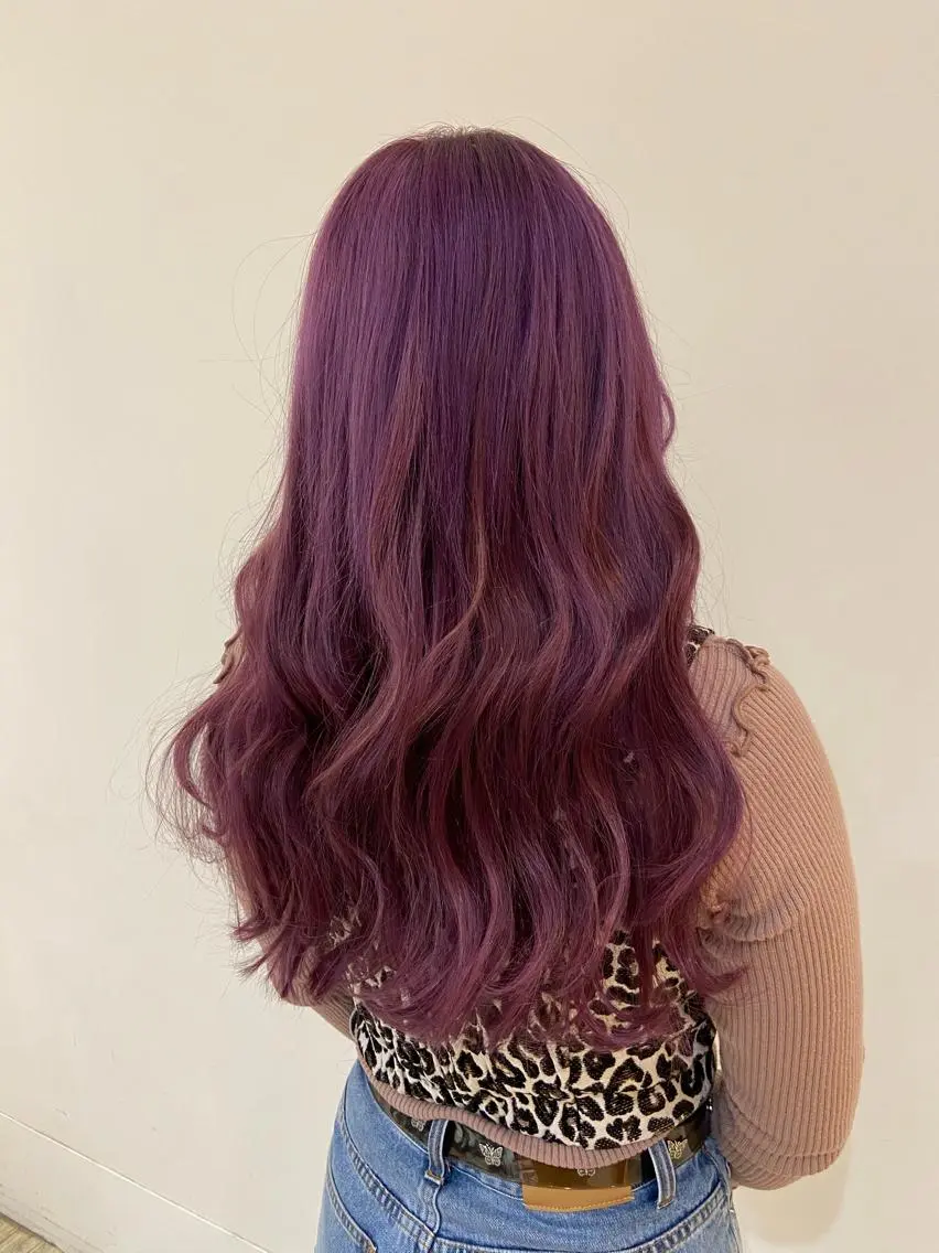 ロング カラー カット ヘアカラー トリートメント エクステ 韓国風・ブリーチなし ・あり後藤 一斗店長のヘアスタイル