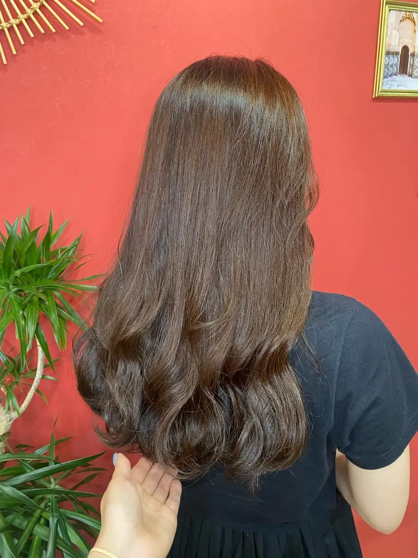 ロング 大久保 愛のヘアスタイル