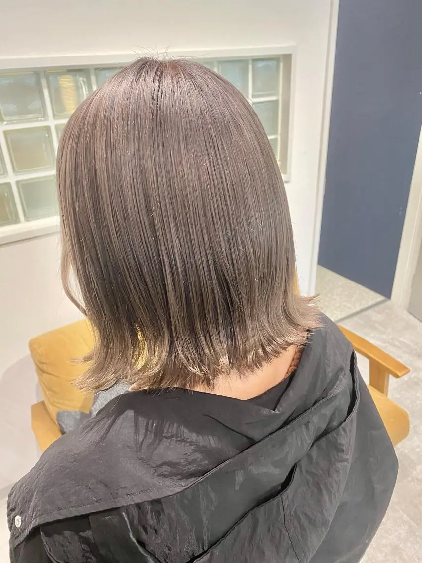 ミディアム カラー 【safric】 NAOのヘアスタイル