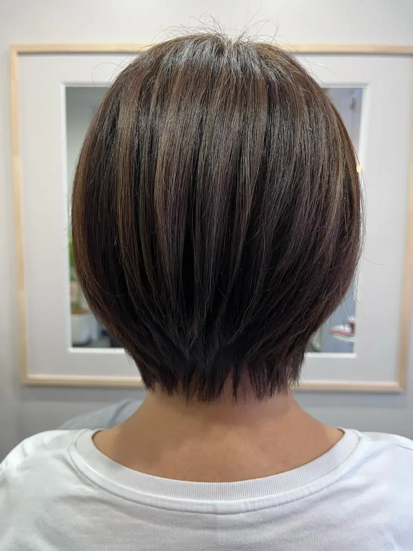ショート カラー liL hair サトウリョウタのヘアスタイル