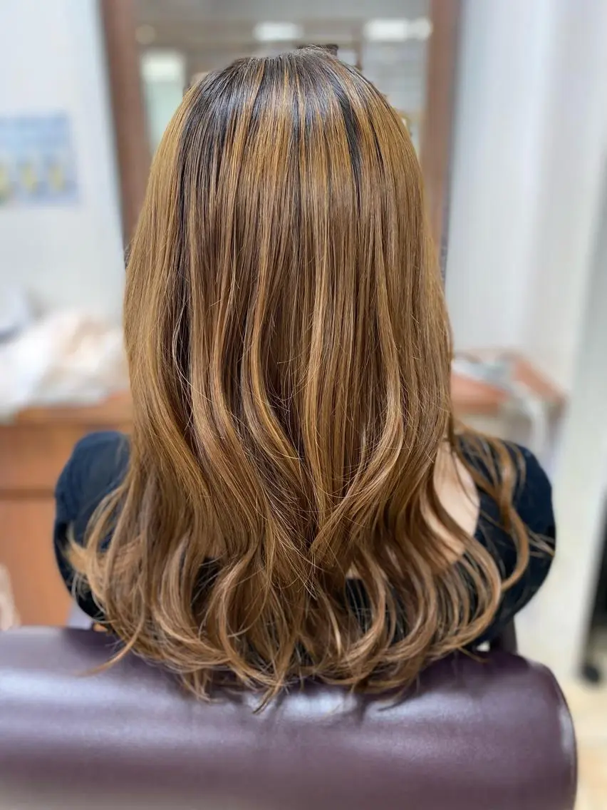 ロング HIRAGA MIKIのヘアスタイル