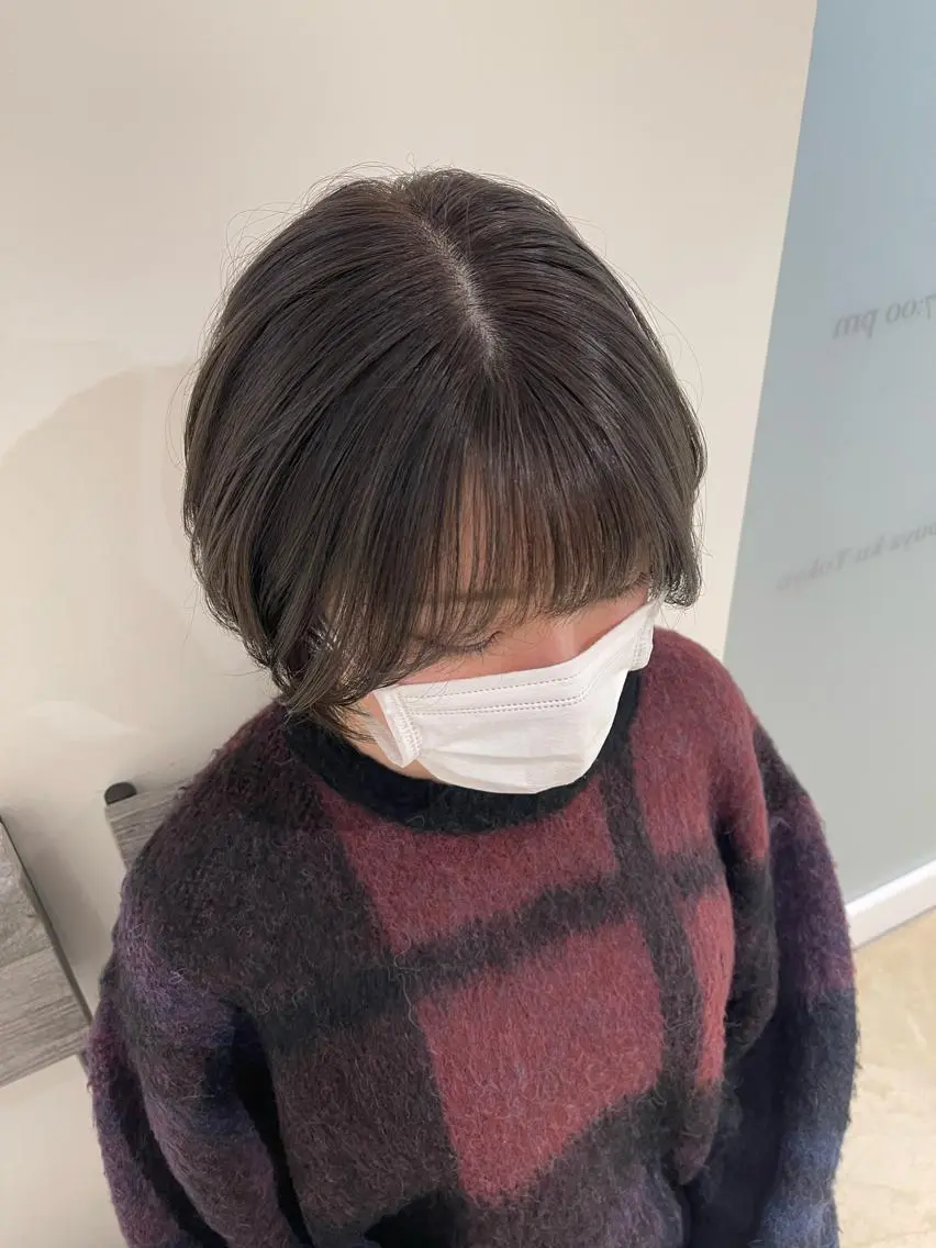 ショート ボブ・韓国ヘア特化 美容師💕織茂ひかりのヘアスタイル