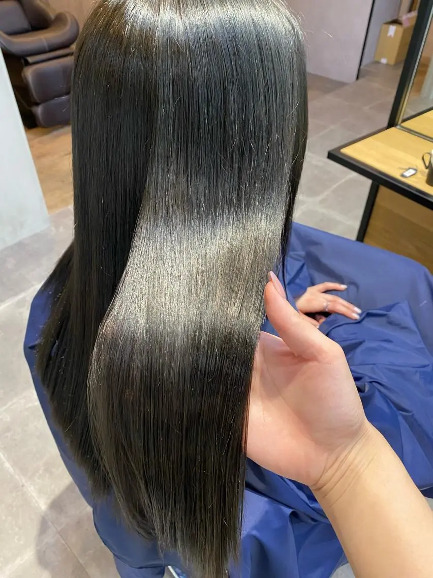 ロング カラー 韓国×髪質改善カラー 💎hinaのヘアスタイル
