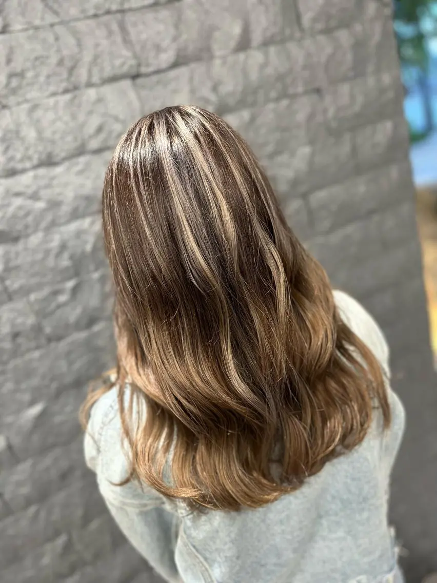 ロング カラー バレイヤージュ レイヤーカット 🐥🐥荒井 大寿🐥🐥のヘアスタイル