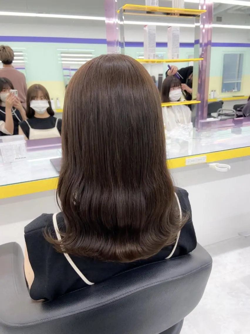 カラー ロング official TUNE銀座🪞🪽のヘアスタイル