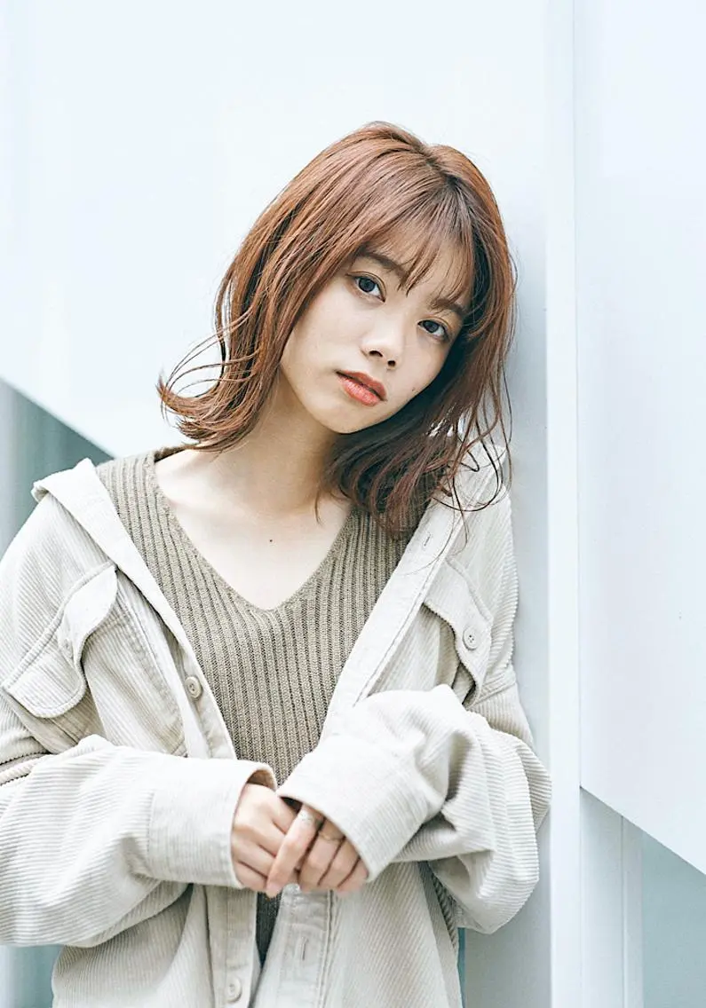 ミディアム ヘアカラー トリートメント ヘッドスパ ＊くせ毛に特化＊ 【yun】のヘアスタイル