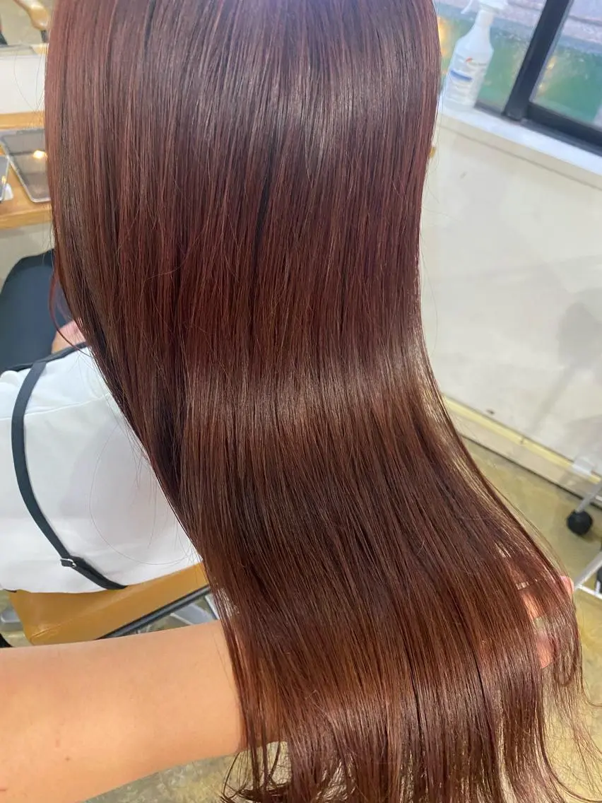ロング カラー 和歌山髪質改善 那須優太のヘアスタイル