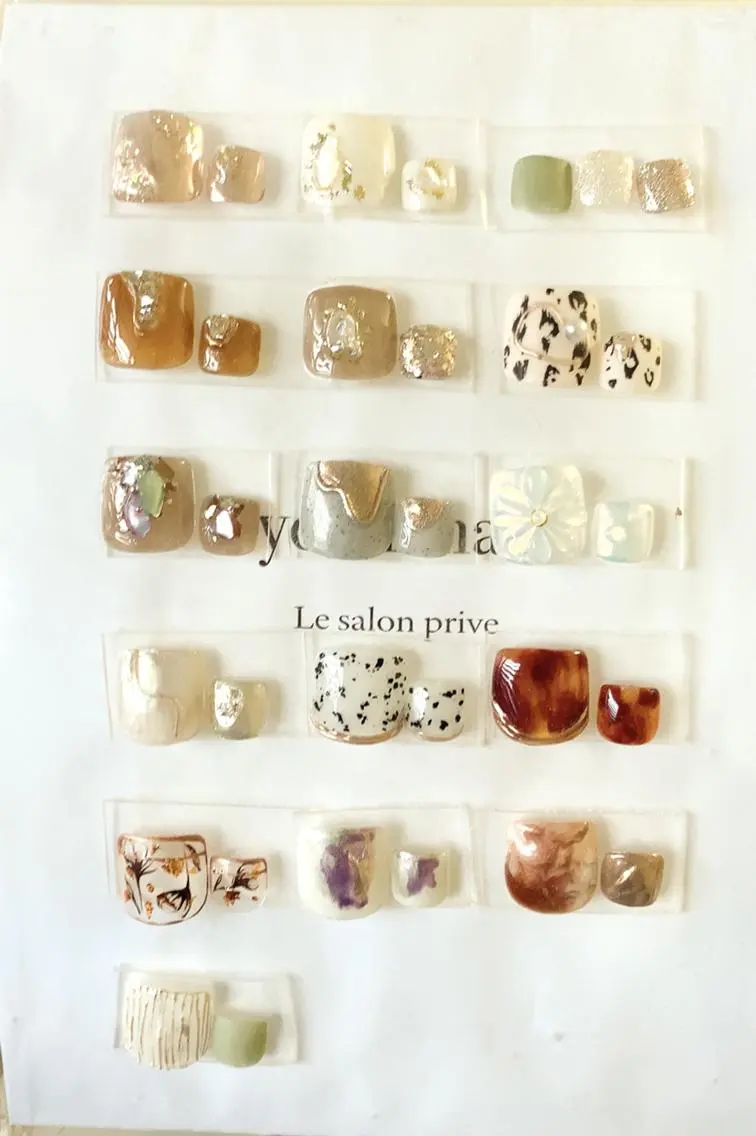 ネイル フットネイル ニュアンスネイル その他(ネイル) yochi nailのネイルデザイン