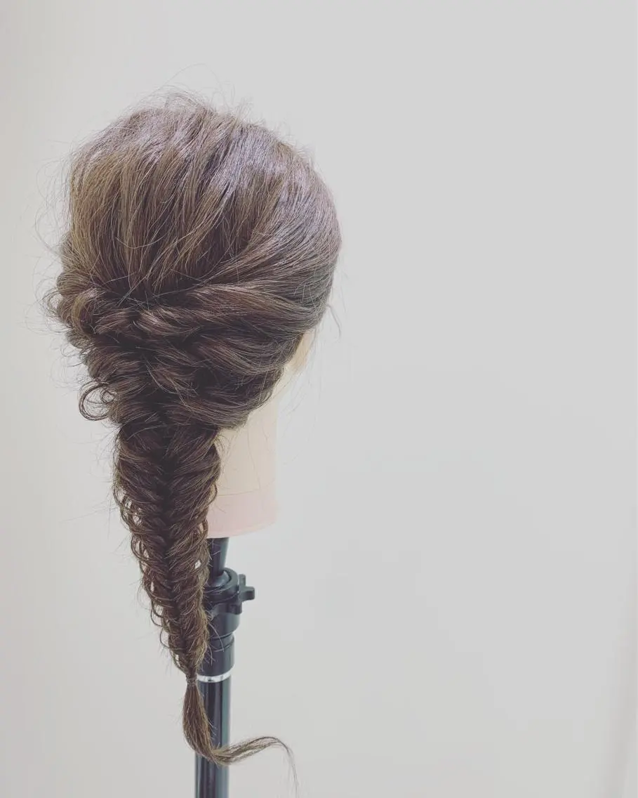 ロング ヘアアレンジ 原田 穂真のヘアスタイル