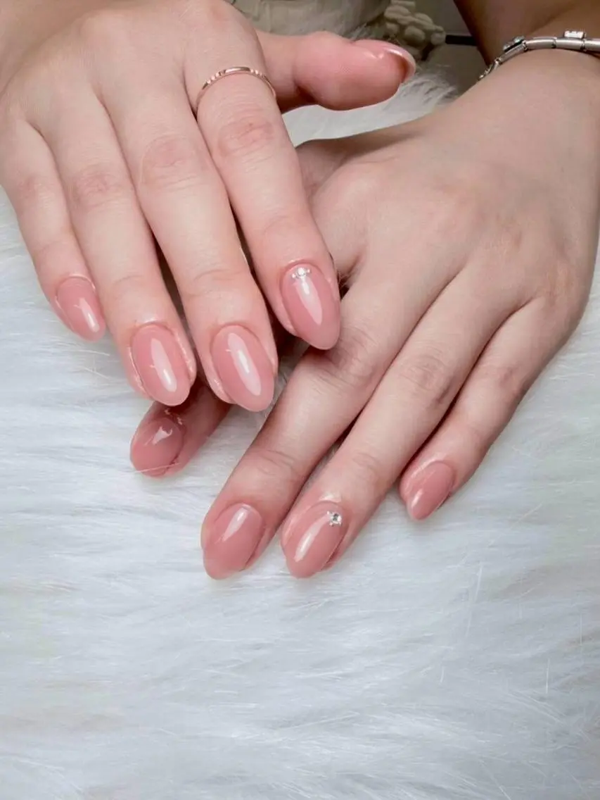 ネイル ジェルネイル マグネットネイル 持ち込み オフィスネイル パラジェル ハンドネイル Mihana Nails.*♡のネイルデザイン