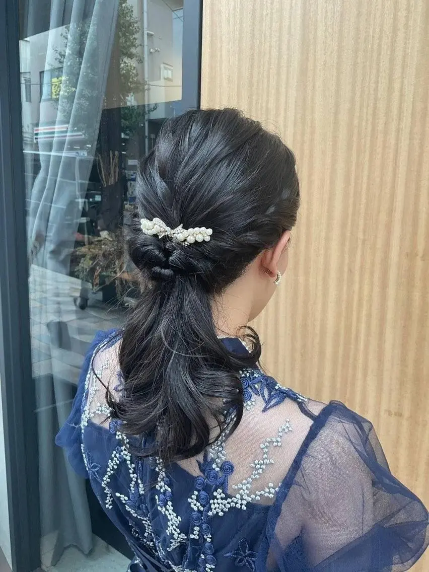 セミロング ヘアセット period. ほりはるかのヘアスタイル