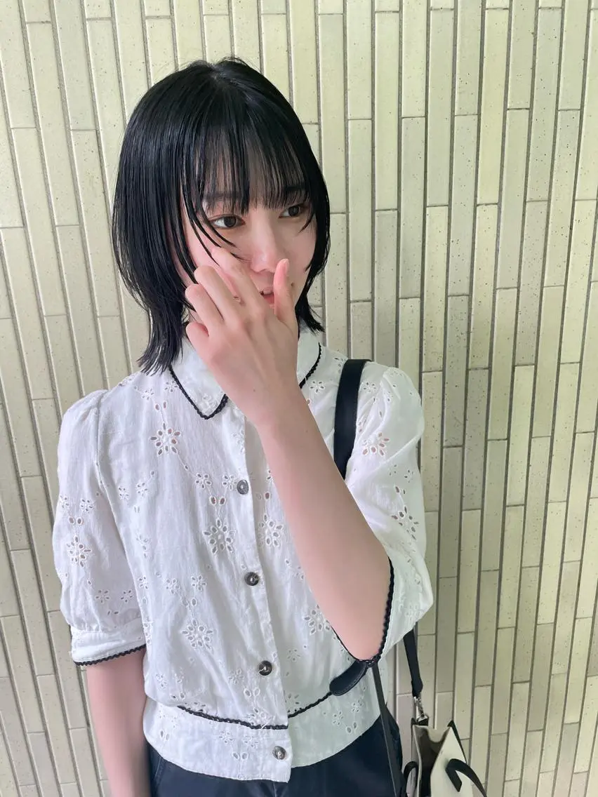 ミディアム ヒナゴ トヨカズのヘアスタイル