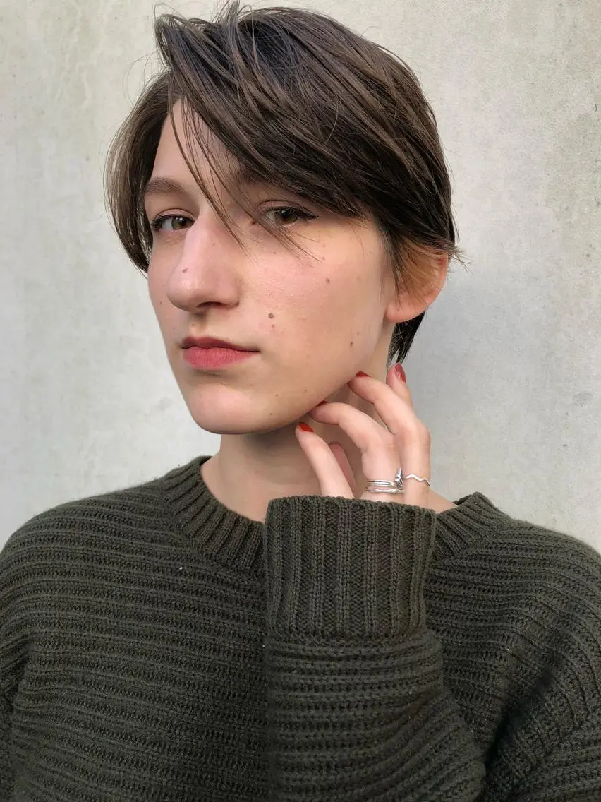 ショート カラー ヘアアレンジ メンズ メンズベリーショート ベリーショート ショートヘア enurk店 🍋 M I K U  *のその他イメージ