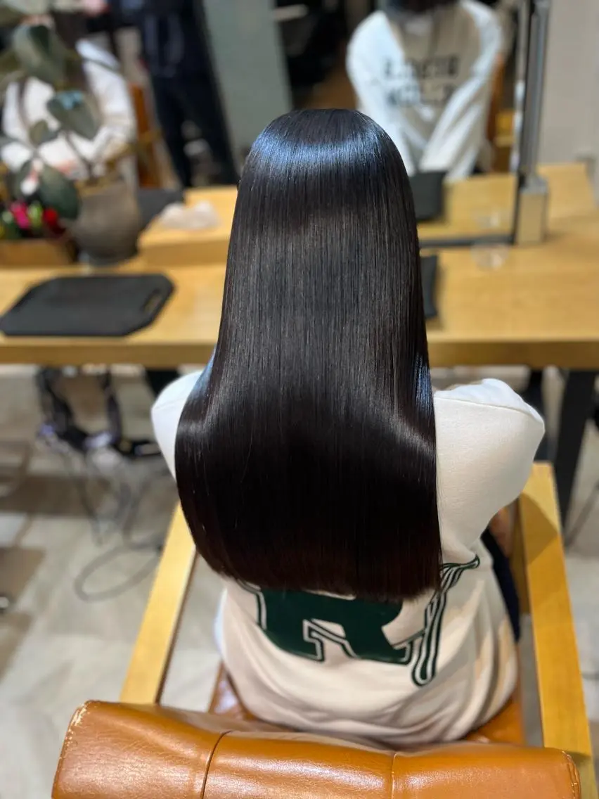 ロング 髪質改善 トリートメント ⚜髪質改善東京 エリア1🏅マコト⚜のヘアスタイル