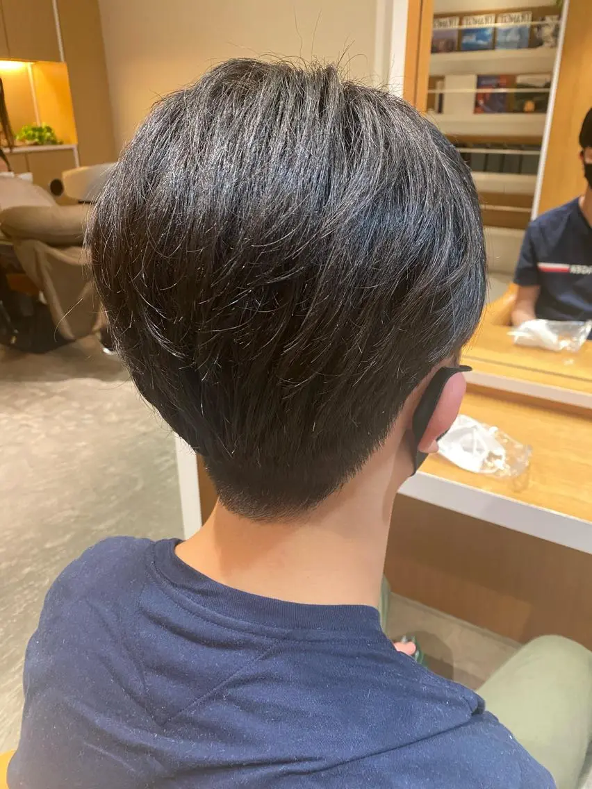 メンズ カット 波津久 鈴愛のヘアスタイル
