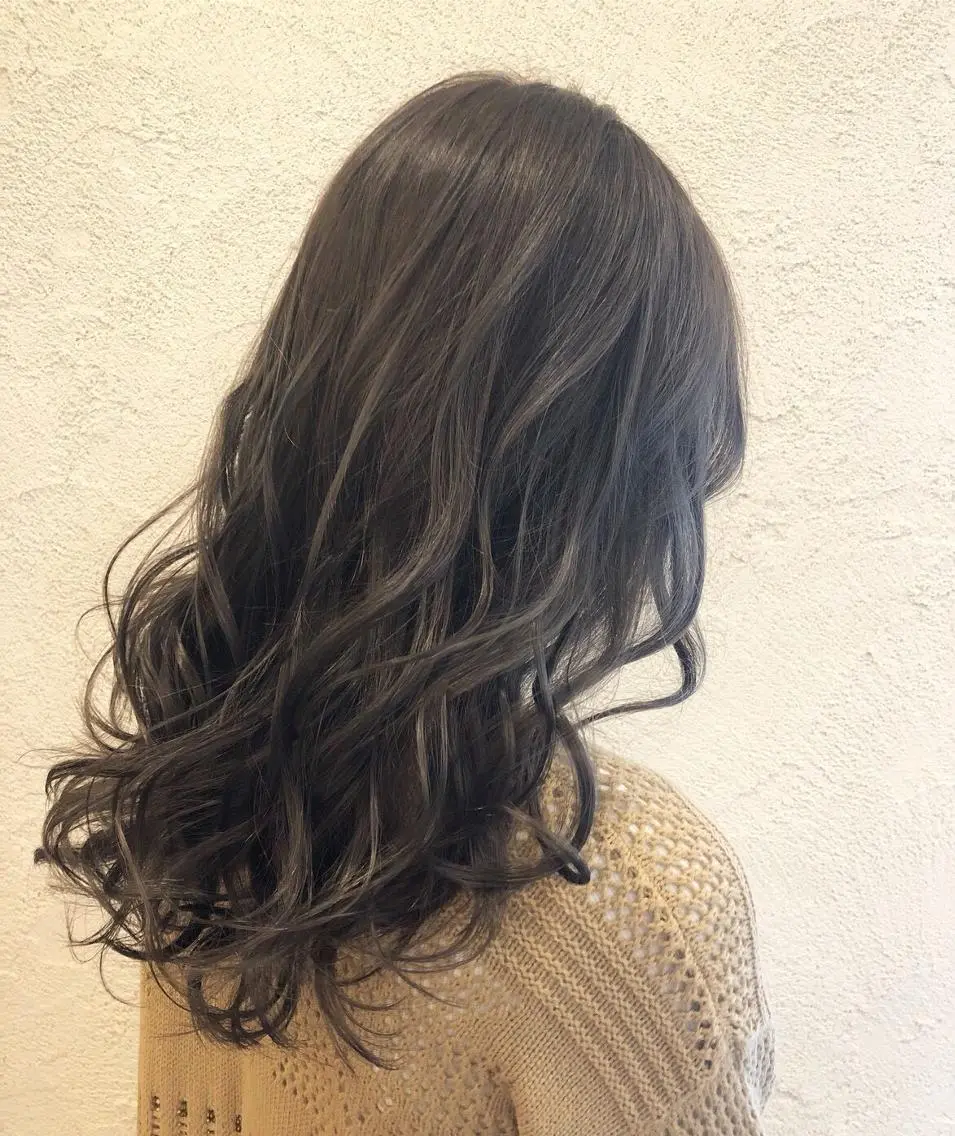 セミロング カラー ブラウンカラー ナチュラルブラウン TAKA 【髪質改善】のヘアスタイル