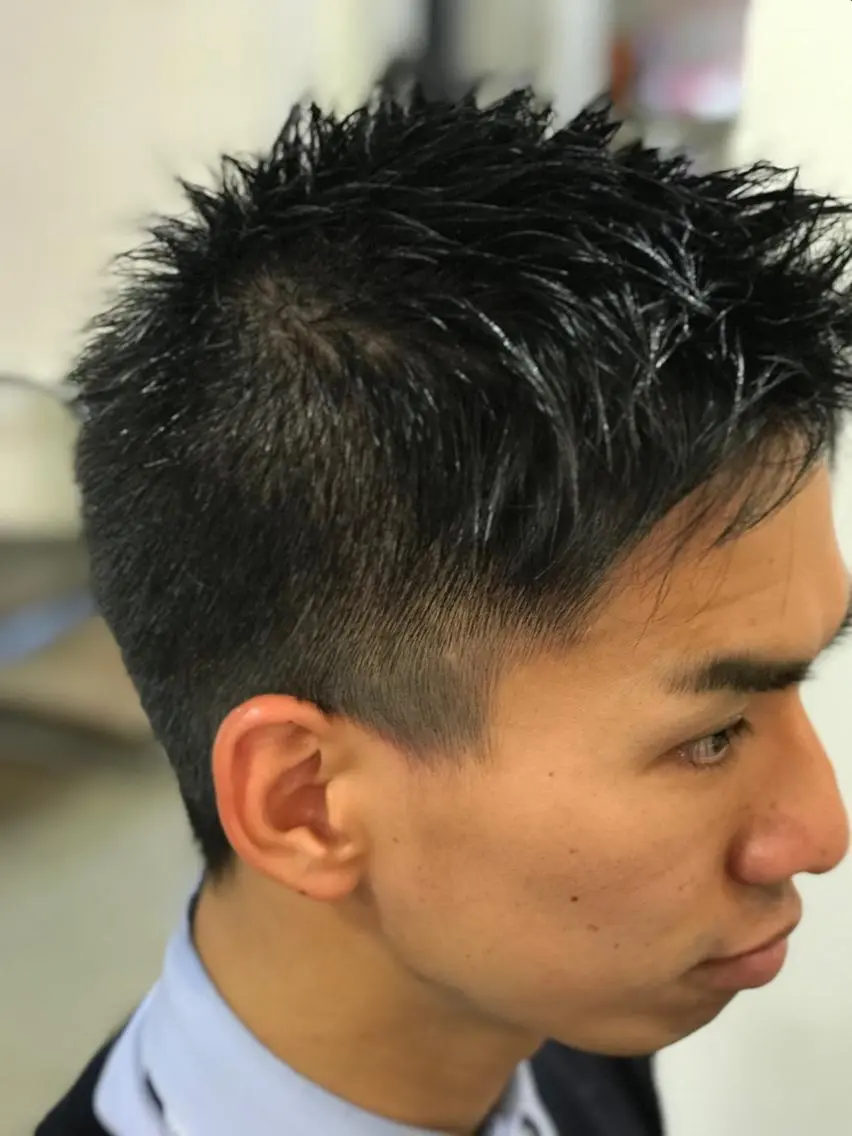 メンズ カット トリートメント 渋谷宮益坂 omoのヘアスタイル