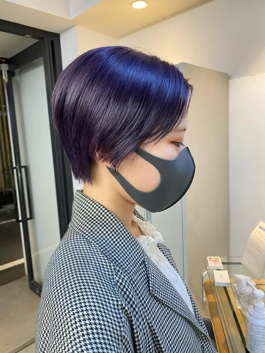 ショート カラー ショートヘア Flamme Annaのヘアスタイル
