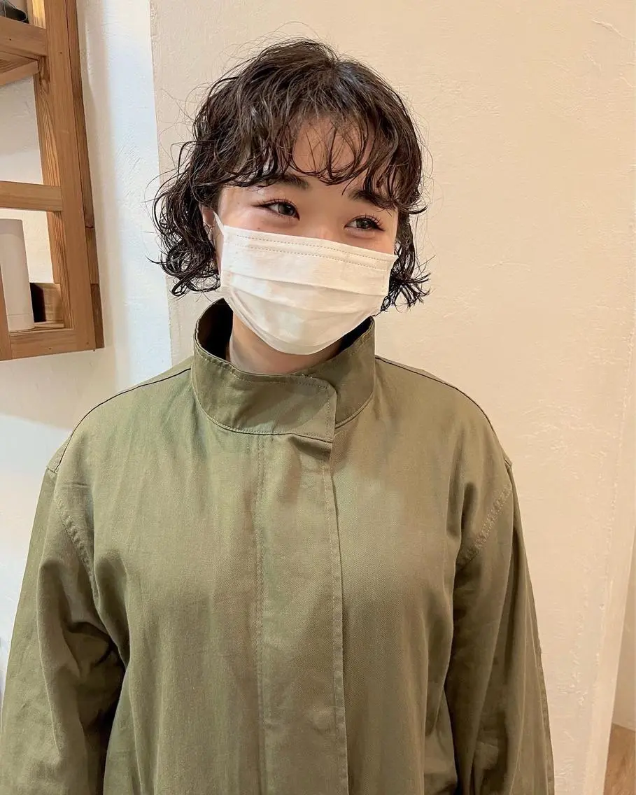 ショート パーマ ショート& パーマ　坂本のヘアスタイル