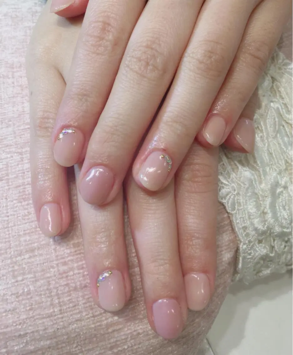 ネイル ビジューバイアクイユ ネイルズ 東中野店のネイルデザイン