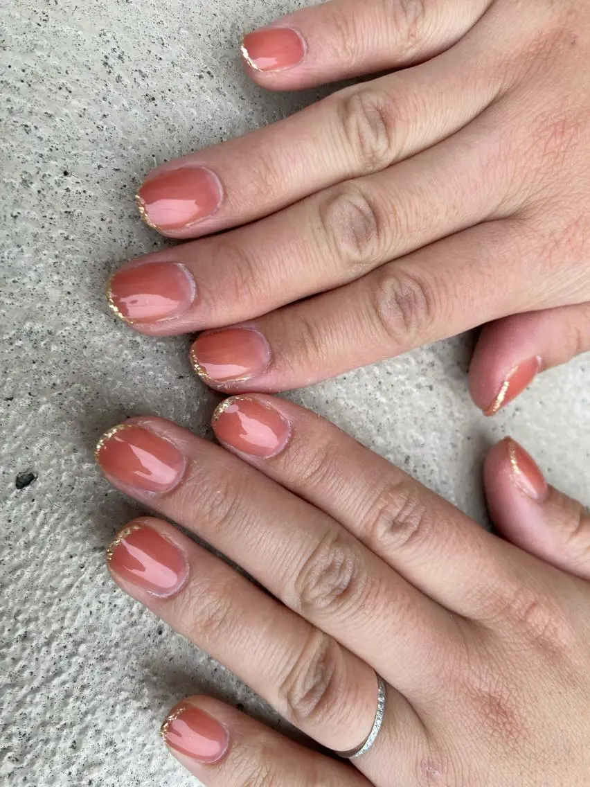 ショート ネイル ハンドネイル ✴︎ Delightのネイルデザイン