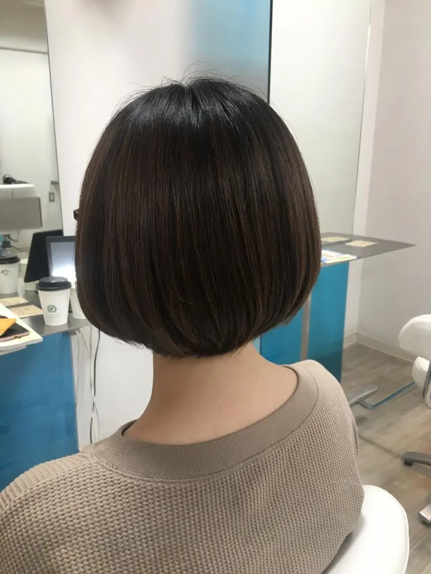 ショート ボブ カット NATSUKI💟 EARTH二俣川のヘアスタイル