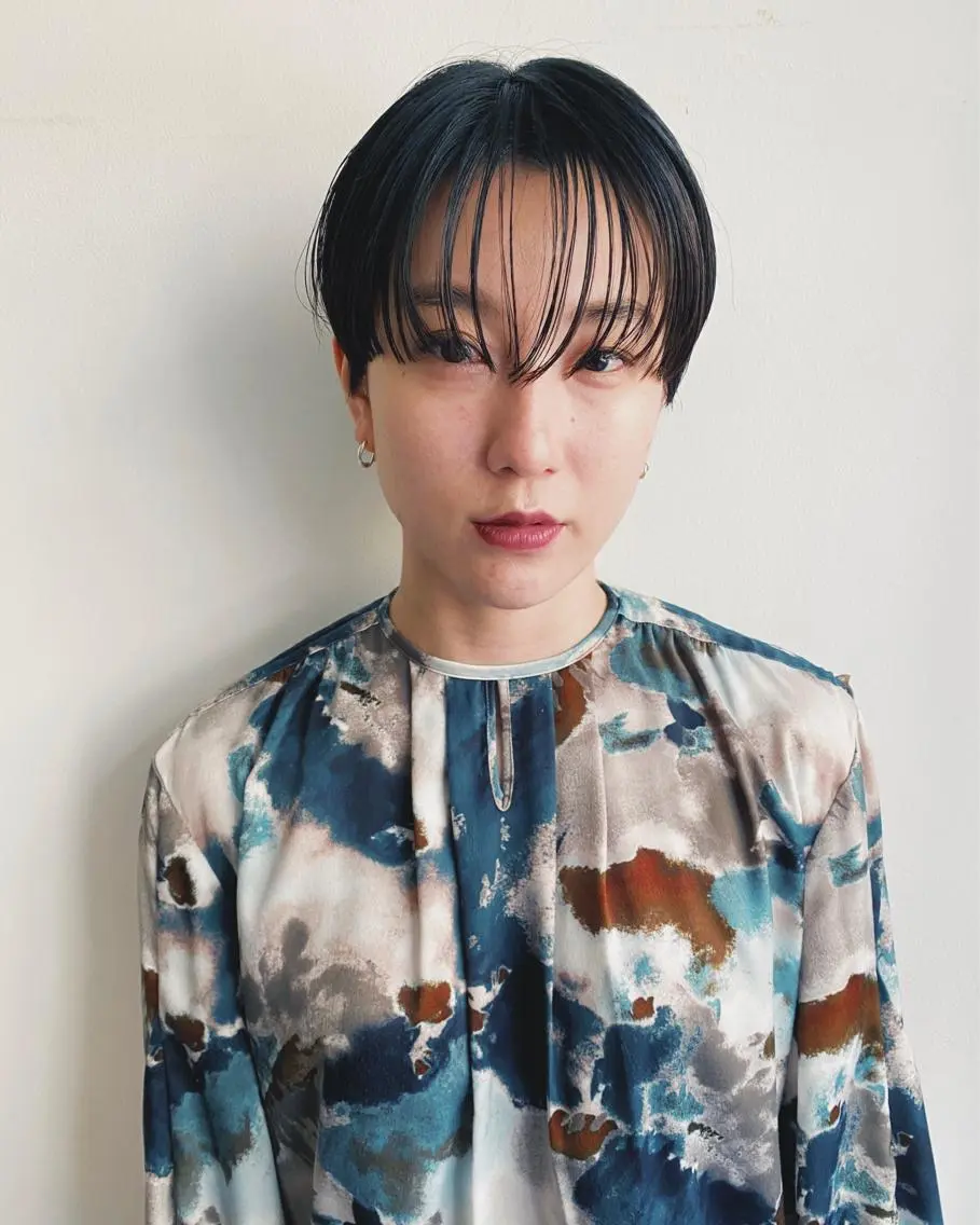 ショート カット ヘアカラー 坂口 拓魅のヘアスタイル