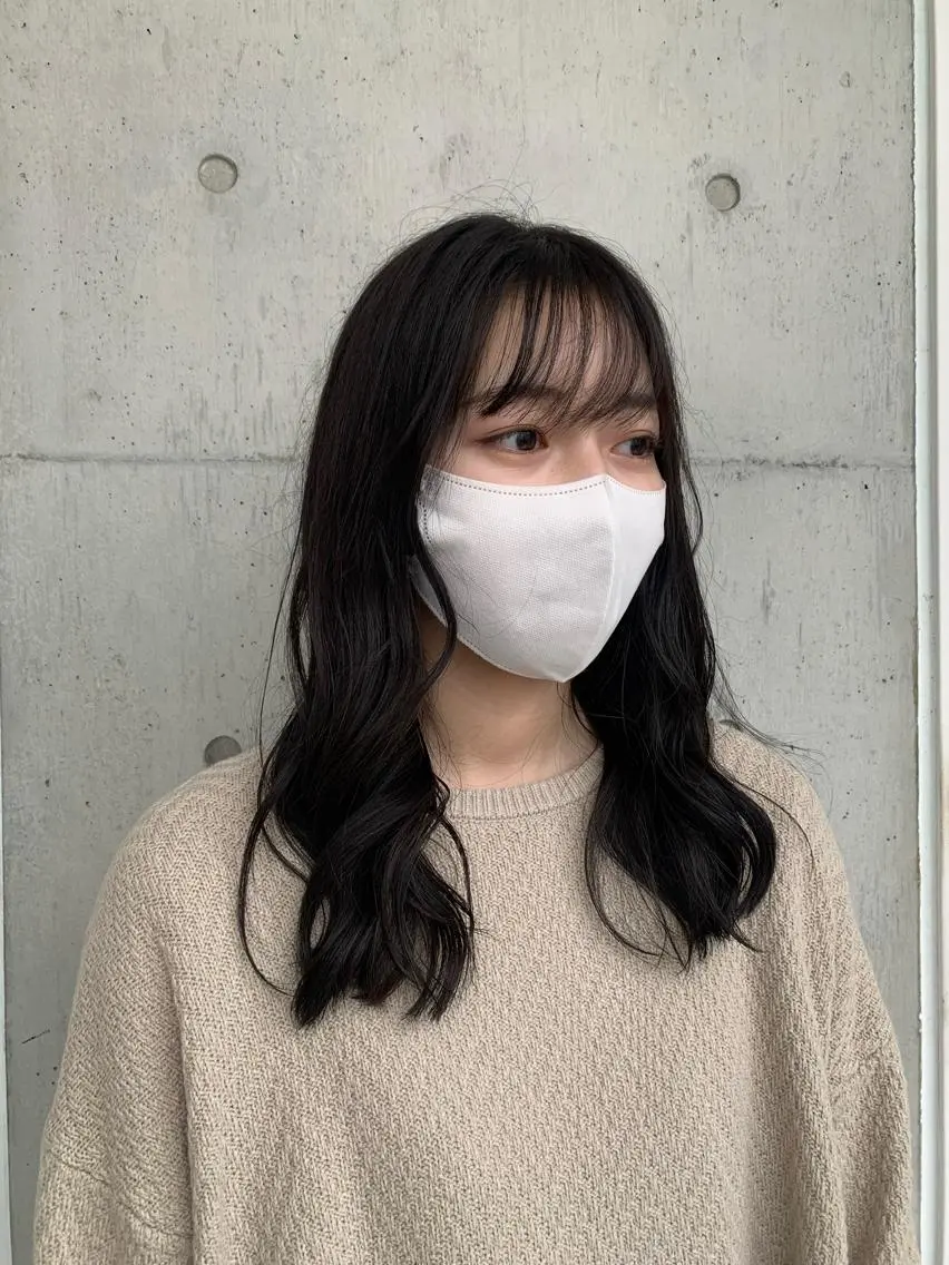 ミディアム カラー 韓国風ヘア ヘアカラー トリートメント yukari/ 立川美容室のヘアスタイル