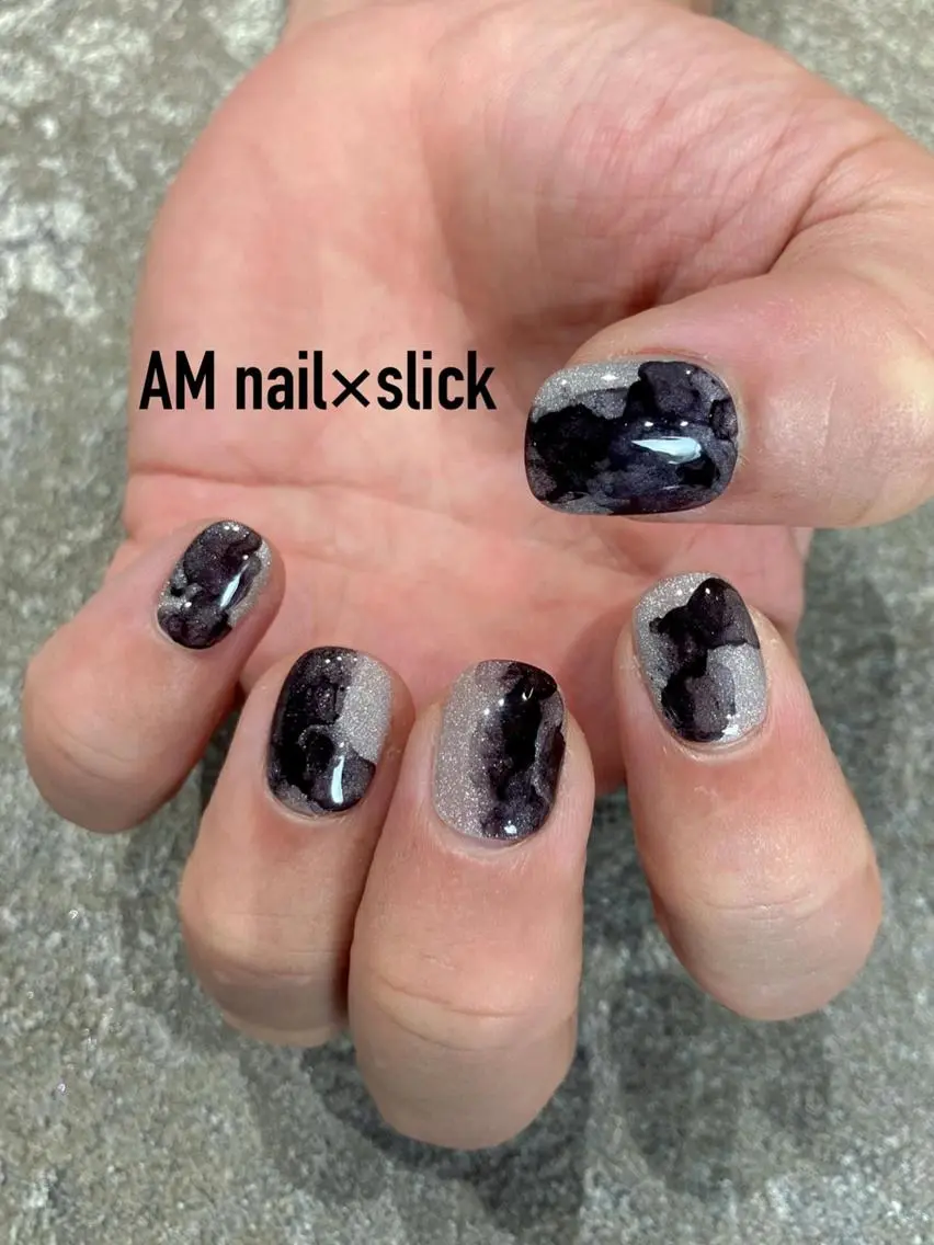 ネイル アートネイル 持ち込み ハンドネイル Am:nail 柏 SUE（スゥ）のネイルデザイン